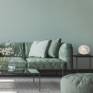 Bordslampa Glas Vit/Klar Aneta Lighting Globus 24cm