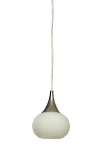 Fönsterlampa Glas Vit/Krom Aneta Lighting Globus 16,5cm