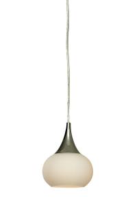 Fönsterlampa Glas Vit/Krom Aneta Lighting Globus 16,5cm
