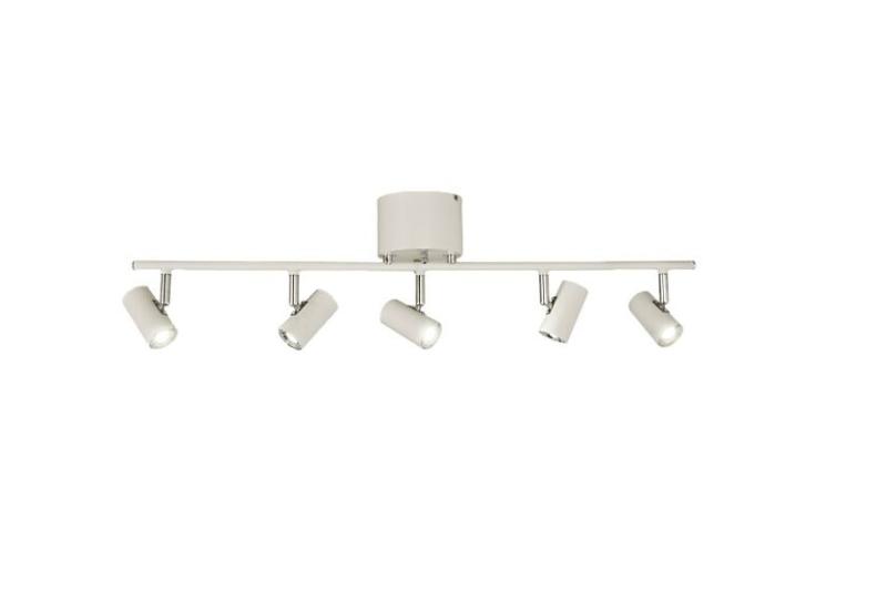 Aneta Lighting Gusto Takspotlight Rak 5:a Vit at lavanille