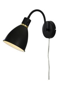 Vägglampa Svart Aneta Lighting Idre