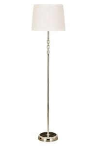 Golvlampa Krom/Vit Aneta Lighting Johanna 152cm