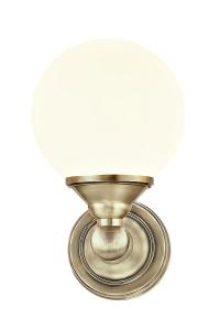 Badrumslampa Vägg Antik/Vit Aneta Lighting Lugano