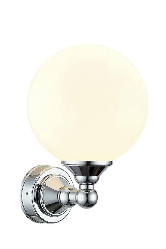 Aneta Lighting Lugano Vägglampa Krom IP44 at lavanille