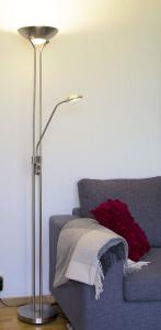 Golvlampa Uplight Stål Aneta Lighting Nice 179cm