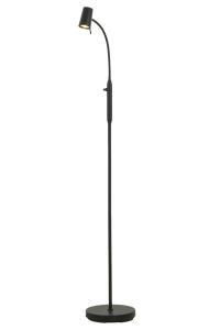 Golvlampa Svart Aneta Lighting Pilot 135cm
