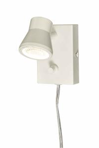 Vägglampa Vit Aneta Lighting Pluto LED