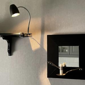 Klämlampa Svart/Krom Aneta Lighting Sandnes