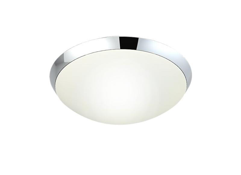 Aneta Lighting Siracusa Plafond IP44 Krom/Opalvit at lavanille