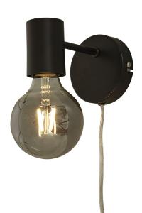Vägglampa Svart Aneta Lighting Strict