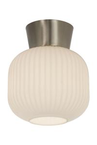 Plafond Glas Vit/Stål 20cm Aneta Lighting Vanja