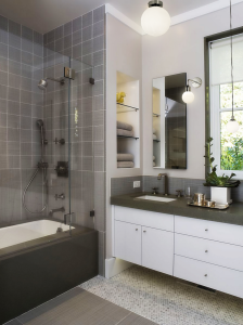 Badrumslampa Vägg Krom/Opalvit Aneta Lighting Florens