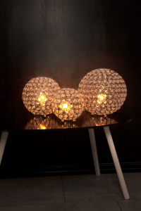 Bordslampa Krom Aneta Lighting Bling 15cm