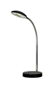 Aneta Belysning Hero Bordslampa Svart/Krom