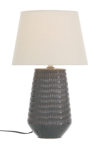 Aneta Belysning Mona Bordslampa Blå/Vit 45 cm