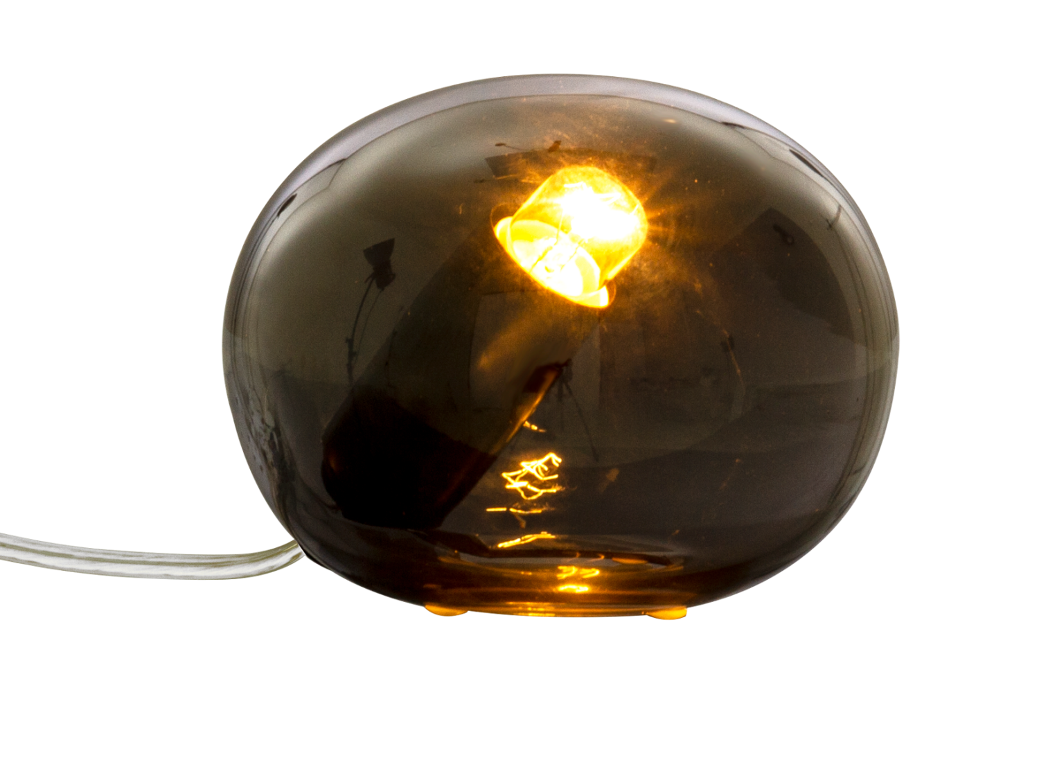 Aneta Lighting Globus Bordslampa Rökgrå 18cm