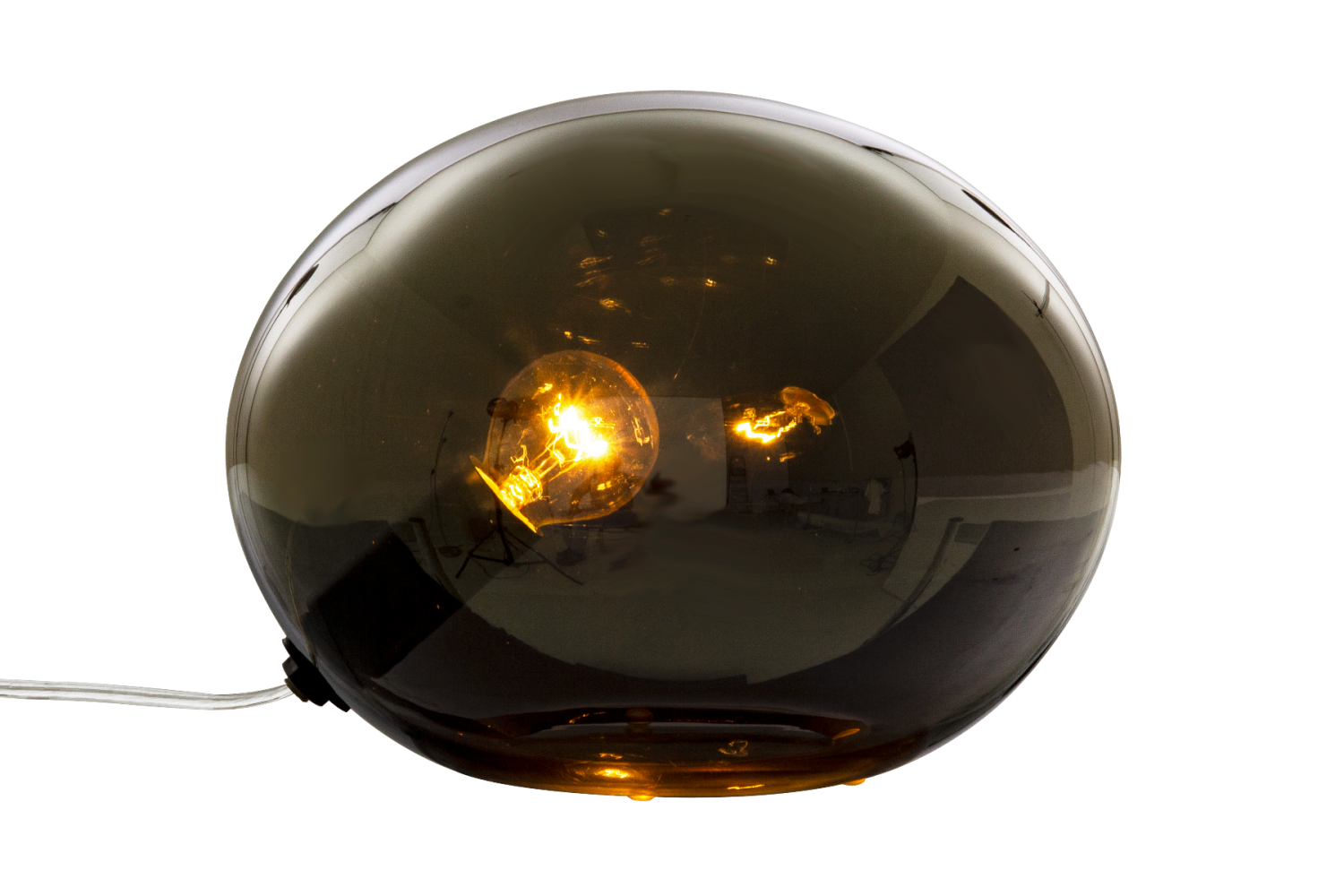 Aneta Lighting Globus Bordslampa Rökgrå 24cm