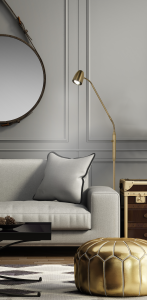 Golvlampa Antik Aneta Lighting Sandnes 140cm