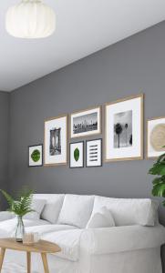 Plafond Vit Aneta Lighting Madame 33cm