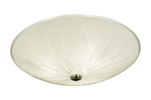 Aneta Belysning Nerine Plafond 50 cm Vit/Stål
