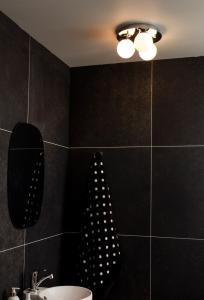Badrumslampa Plafond 3L Krom/Opalvit Aneta Lighting Nicosia