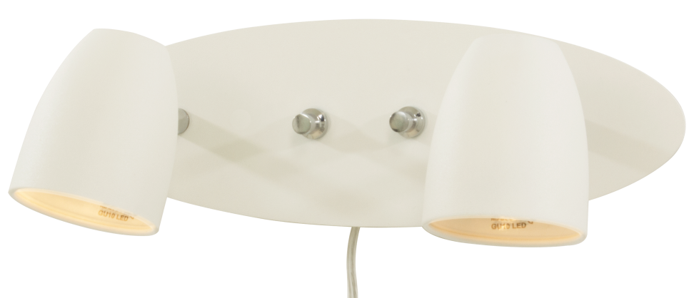 Aneta Belysning Sandnes Vägglampa Vit 32 cm