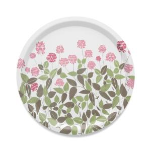 Arvidssons Textil Ängsmark Rund Bricka Rosa