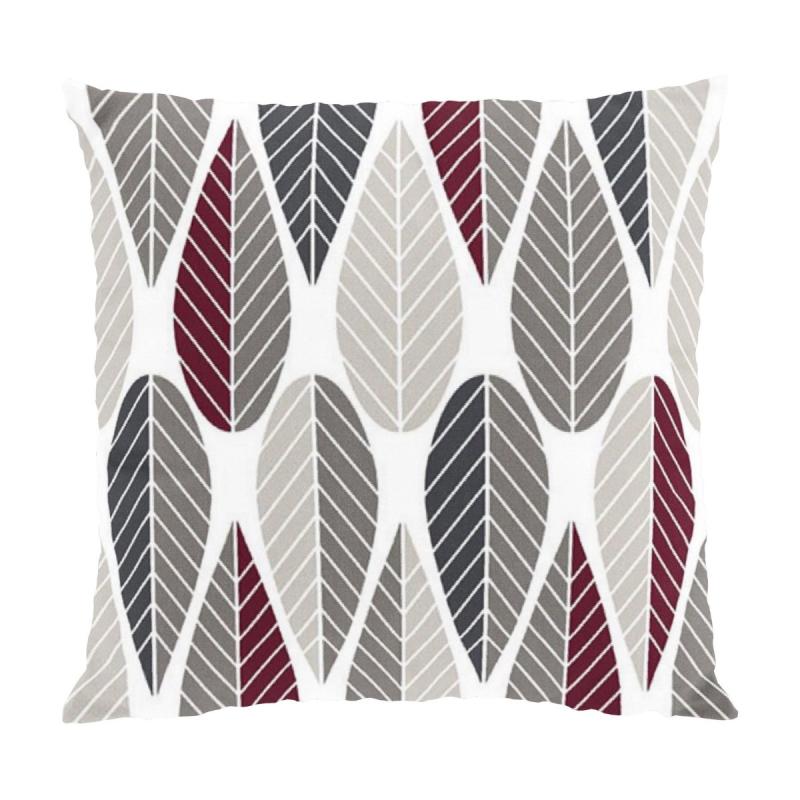 Arvidssons Textil Blader Kuddfodral Beige 47x47cm at lavanille