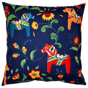 Kuddfodral Leksand Mörkblå 47x47cm Arvidssons Textil