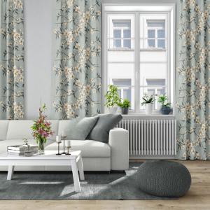 Gardinlängd Turkos Arvidssons Textil 1-Pack Fägring 140x240cm