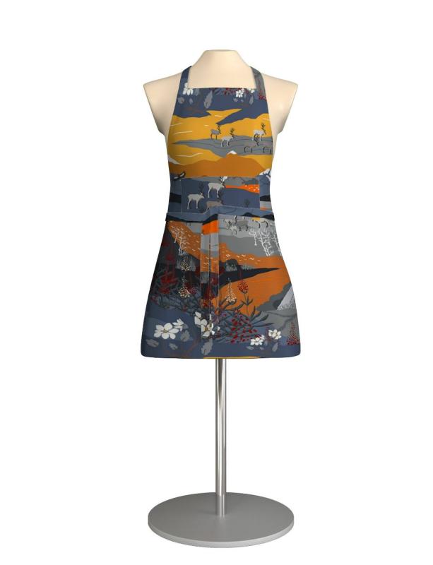 Arvidssons Textil Fjällvandring Förkläde Orange at lavanille