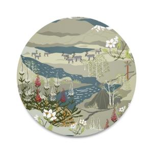 Arvidssons Textil Fjällvandring Grytunderlägg Turkos