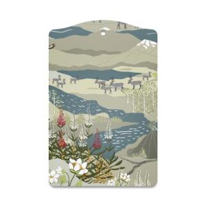 Arvidssons Textil Fjällvandring Serveringsbräda Turkos