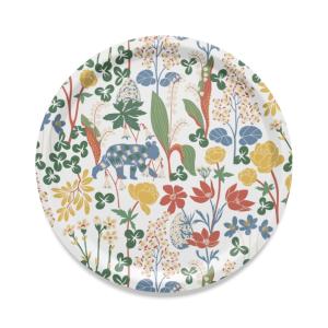 Arvidssons Textil Här Sover Ingen Björn Rund Bricka Multi 38cm