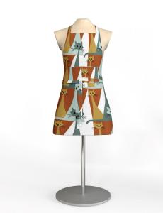 Arvidssons Textil Kitty Förkläde Orange