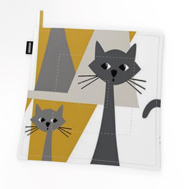 Arvidssons Textil Kitty Grytlapp Gul at lavanille
