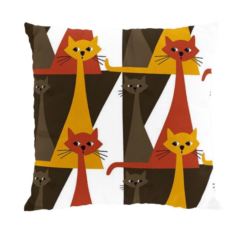 Arvidssons Textil Kitty Kuddfodral Brun at lavanille