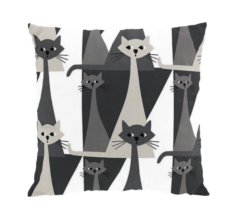 Arvidssons Textil Kitty Kuddfodral Grå at lavanille