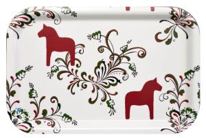 Arvidssons Textil Kurbits Bricka Röd