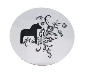 Arvidssons Textil Kurbits Grytunderlägg Vit/Svart