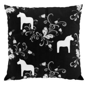 Arvidssons Textil Kurbits Kuddfodral Svart 47x47cm