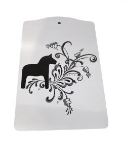Arvidssons Textil Kurbits Serveringsbräda Vit/Svart