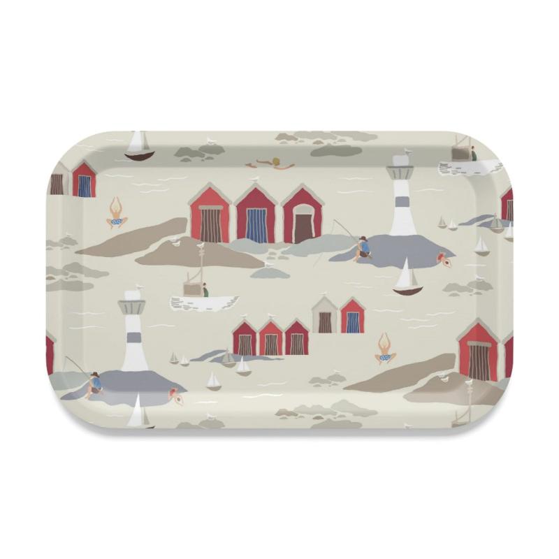Arvidssons Textil Kust Bricka Beige 27x20cm at lavanille