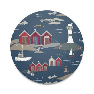 Arvidssons Textil Kust Grytunderlägg Blå