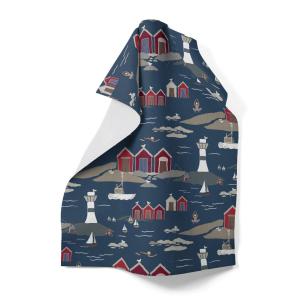 Arvidssons Textil Kust Kökshandduk Blå