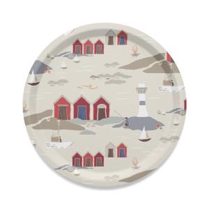 Arvidssons Textil Kust Rund Bricka Beige