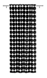 Gardinlängd Vit/Svart Arvidssons Textil 1-Pack Lane 140x240cm