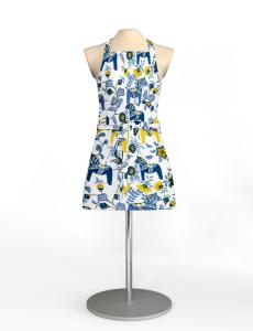 Arvidssons Textil Leksand Förkläde Blå/Gul