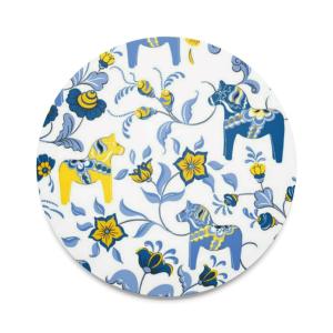 Arvidssons Textil Leksand Grytunderlägg Blå/Gul 21cm