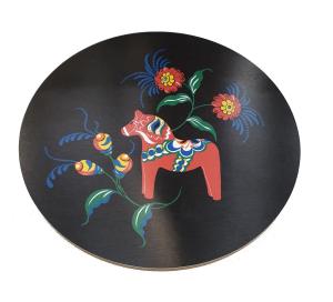 Arvidssons Textil Leksand Grytunderlägg Svart 21cm